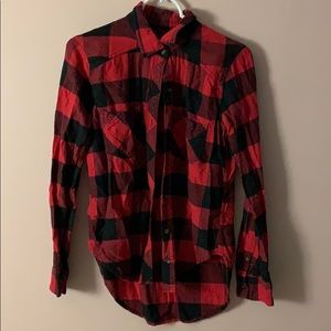 Abercrombie and Fitch button down flannel